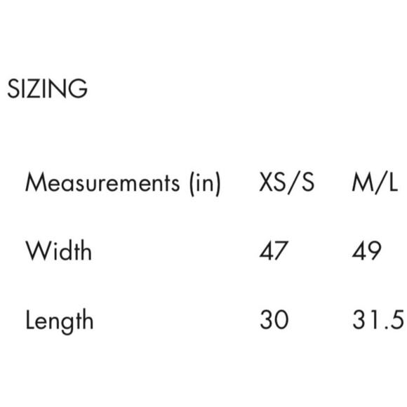 Gentle Fawn Blush Pink & White Hermosa Fringed Reversible Wrap, Size M/L - Picture 7 of 9